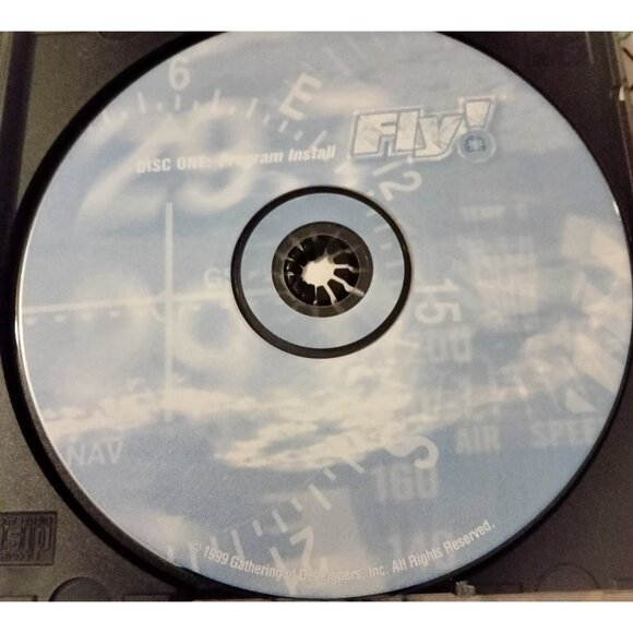 Fly PC Game 3 Disc Set Terminal Reality Flight Simulation Aviation CD 1999 - Picture 5 of 6